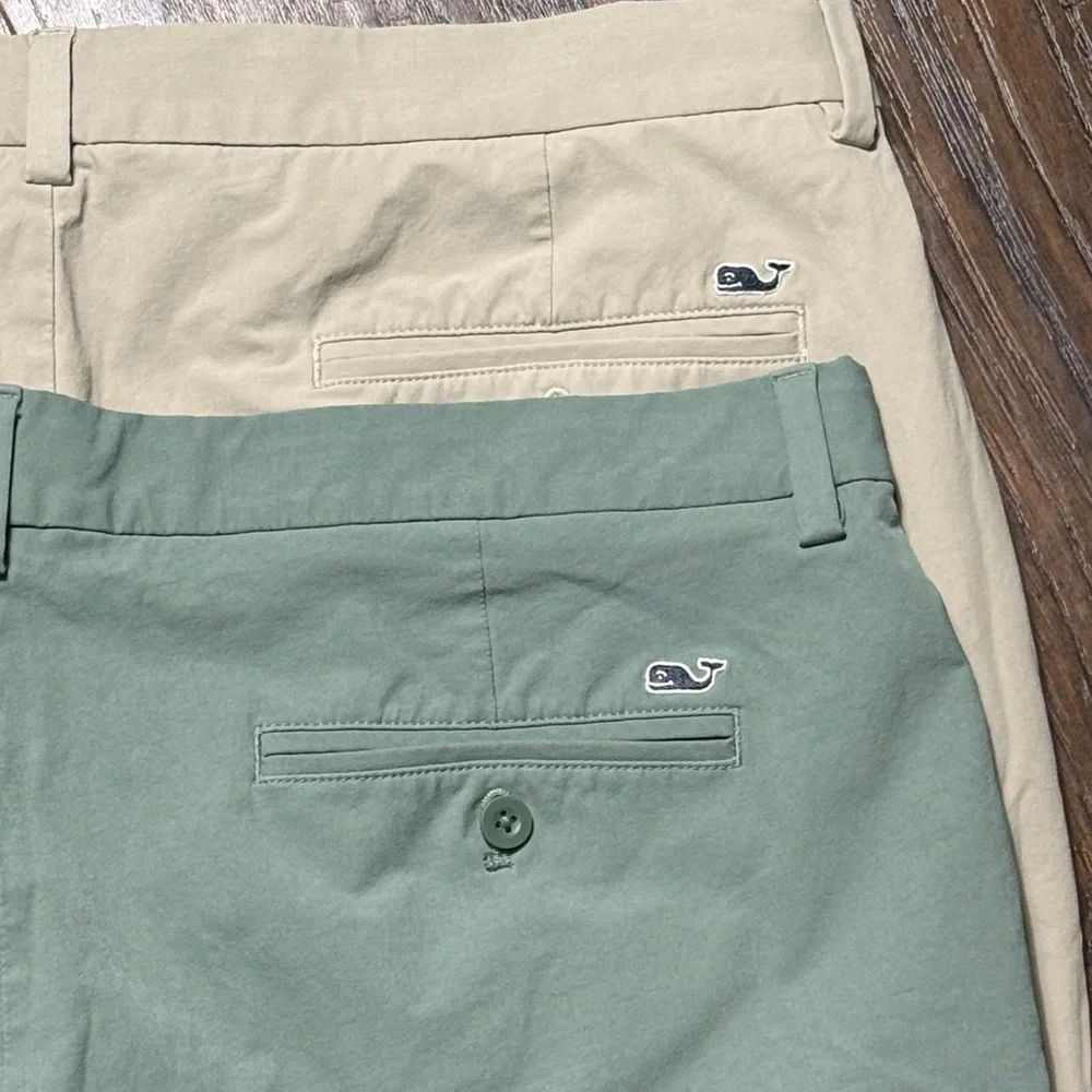Vineyard Vines Lot of 2 Men's Performance Breaker Chino Shorts